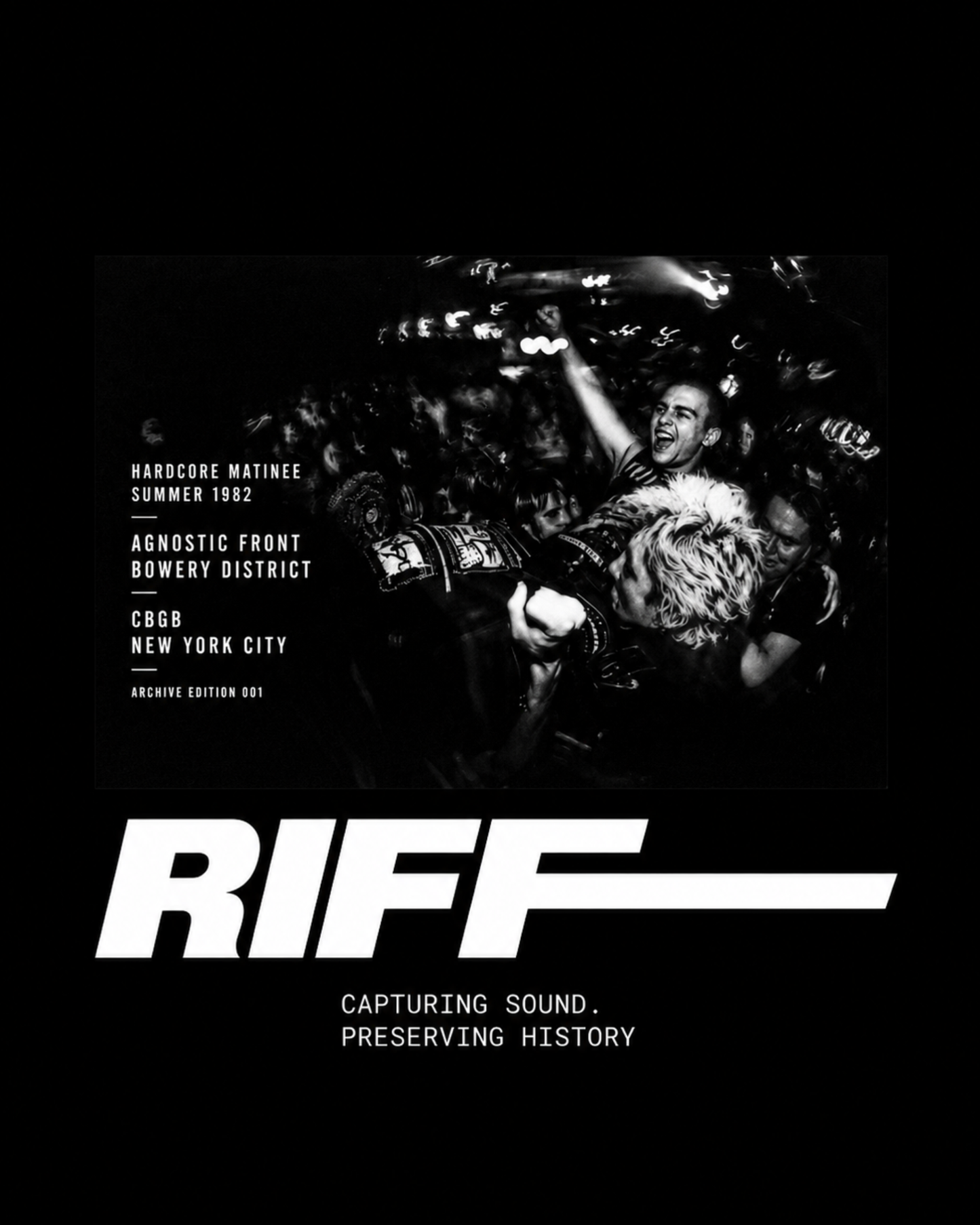RIFF Archive 001 — CBGB '82