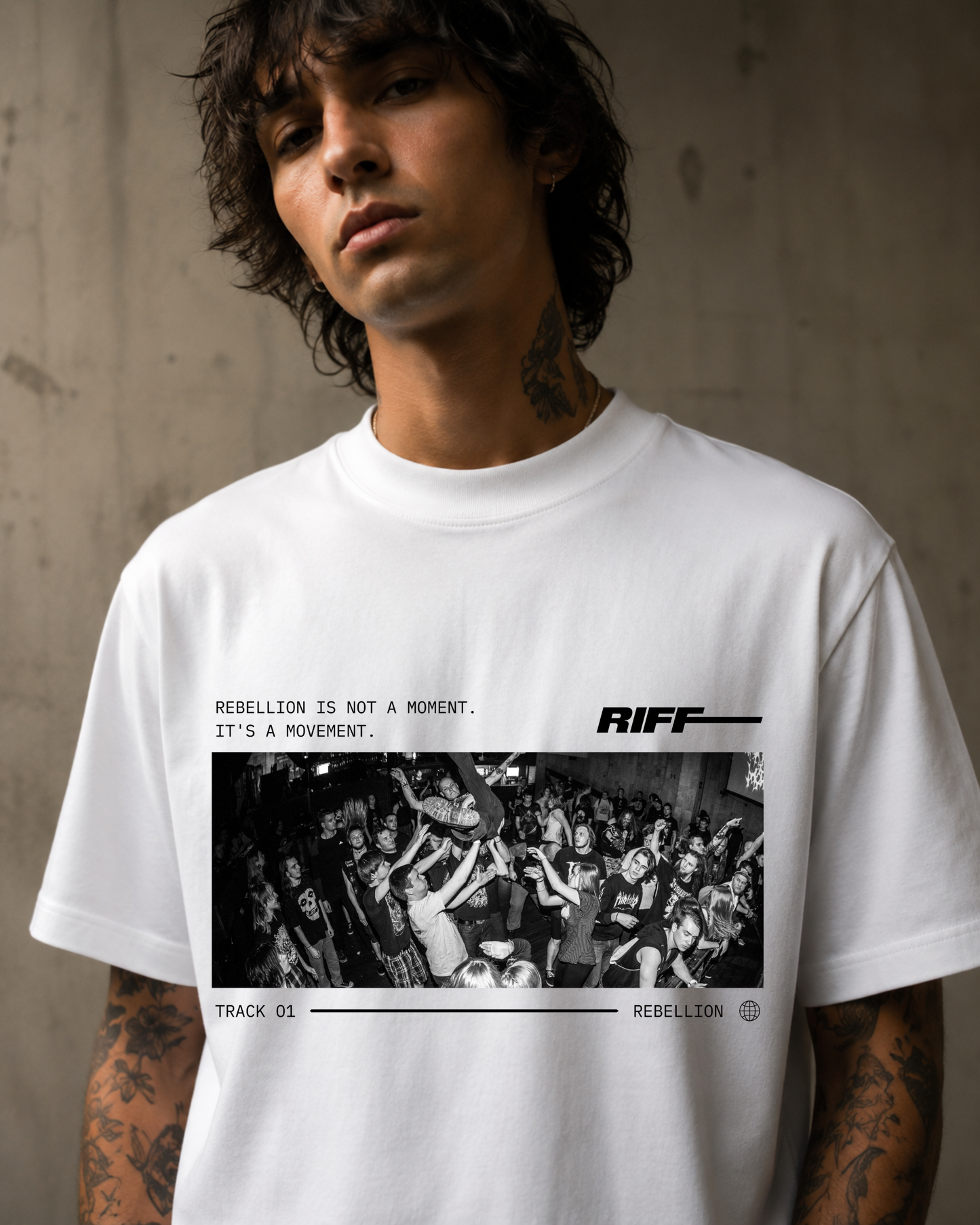 RIFF TRACK 01 — Rebellion White
