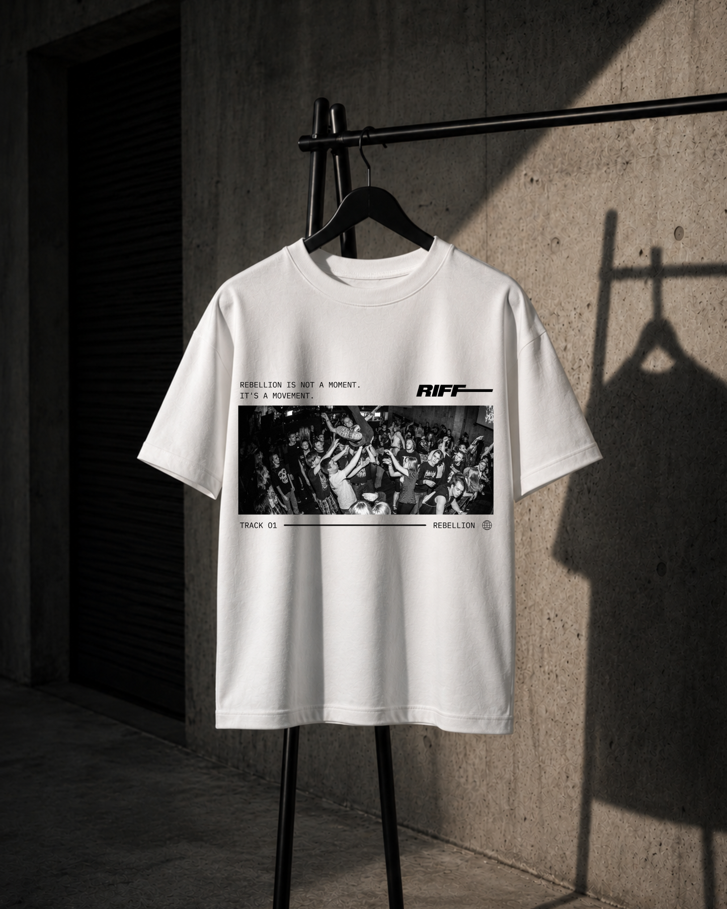 RIFF TRACK 01 — Rebellion White